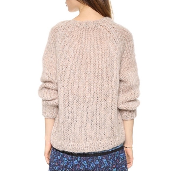 Mes Demoiselles Cream V-Neck Sweater - Picture 5 of 12